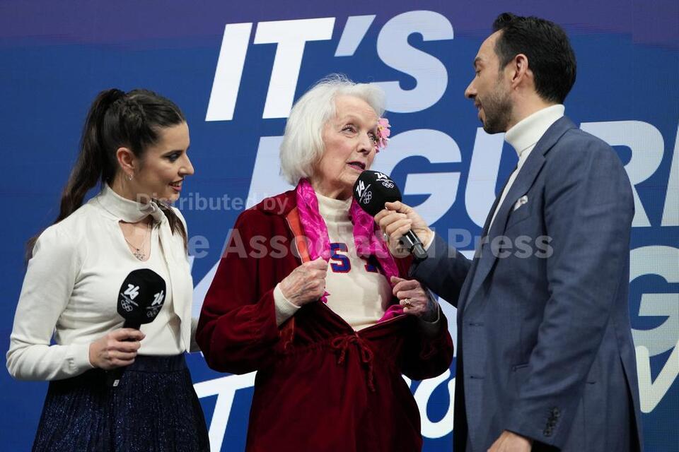 Tenley Albright, 90, takes in Olympic figure skating 70 years after ...