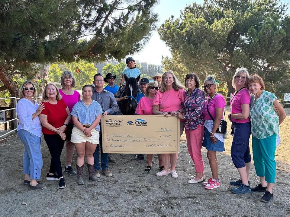 Woman’s Club of Fullerton Helps Light the Way at Tara’s Chance - NewsBreak