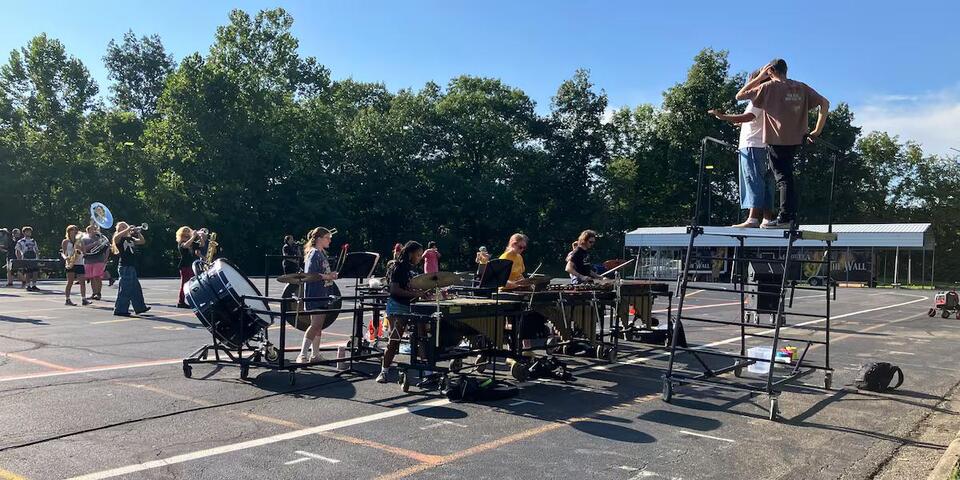 Band of the Week: Marietta High School band prepares winter-themed show under new director