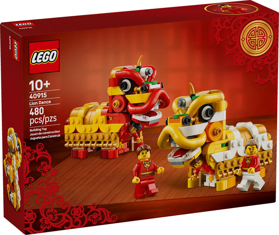 LEGO Spring Festival Lion Dance (40915) GWP Now Available on LEGO Shop ...