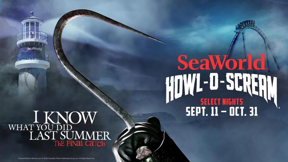 SeaWorld Unveils “I Know What You Did Last Summer” Haunted Houses for Howl-O-Scream 2026