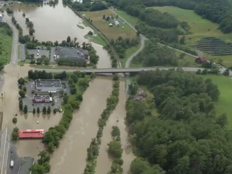 St Johnsbury begins road repairs following flooding