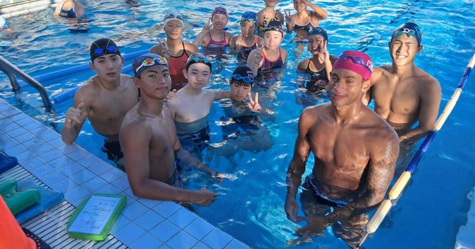 Tsunami Saipan hosts Japan swimmers for international training camp