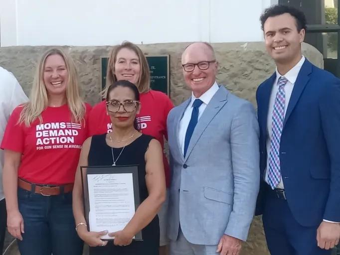 Santa Barbara’s Laura Piña Helps Gregg Hart Pass Domestic Violence Survivors’ Bill
