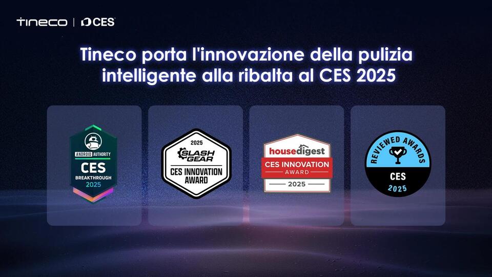 Tineco Earns Top Honors and Redefines Smart Cleaning at CES 2025