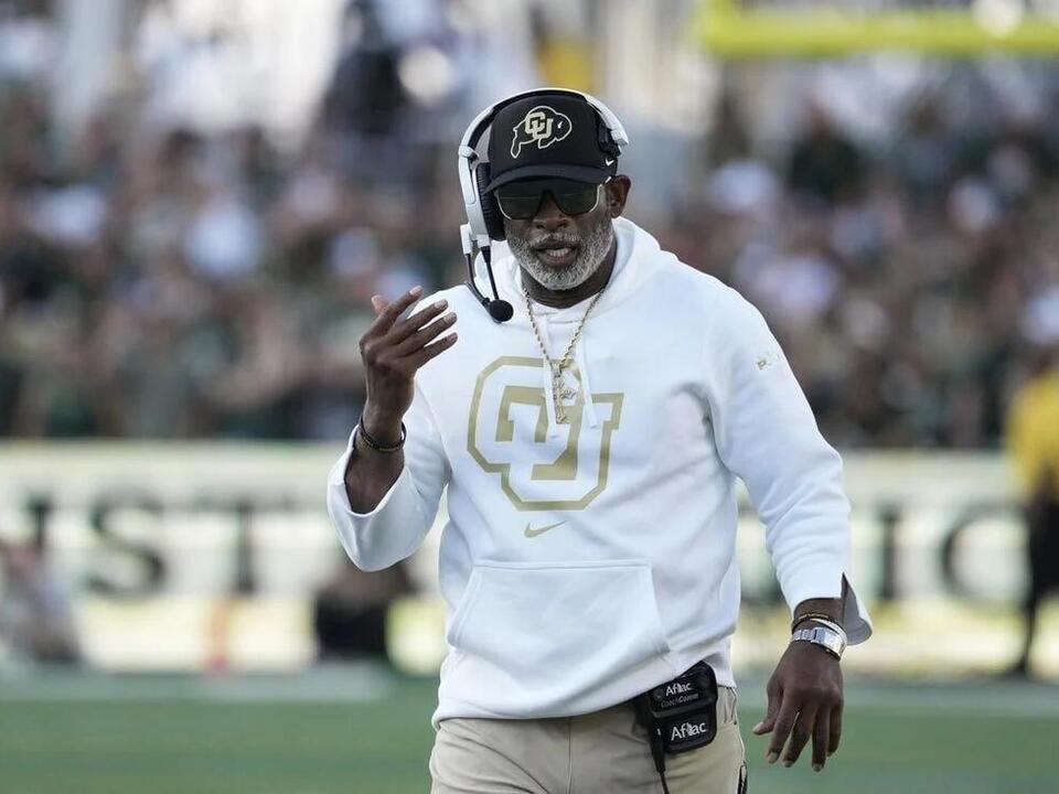 Colorado coach Deion Sanders decries late kickoff time