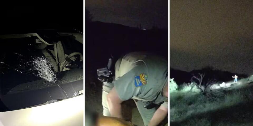 Suspected rock-thrower damages 5 cars on Arizona highway, leads DPS on ...