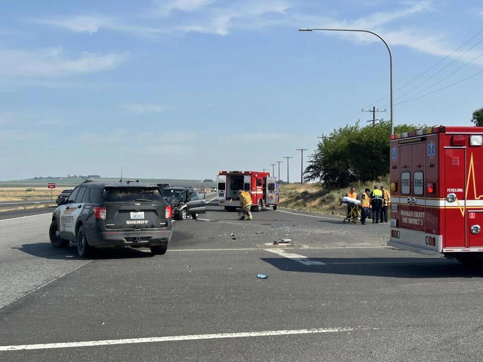 Deadly crash on Highway 395 in Franklin County causes traffic delays ...