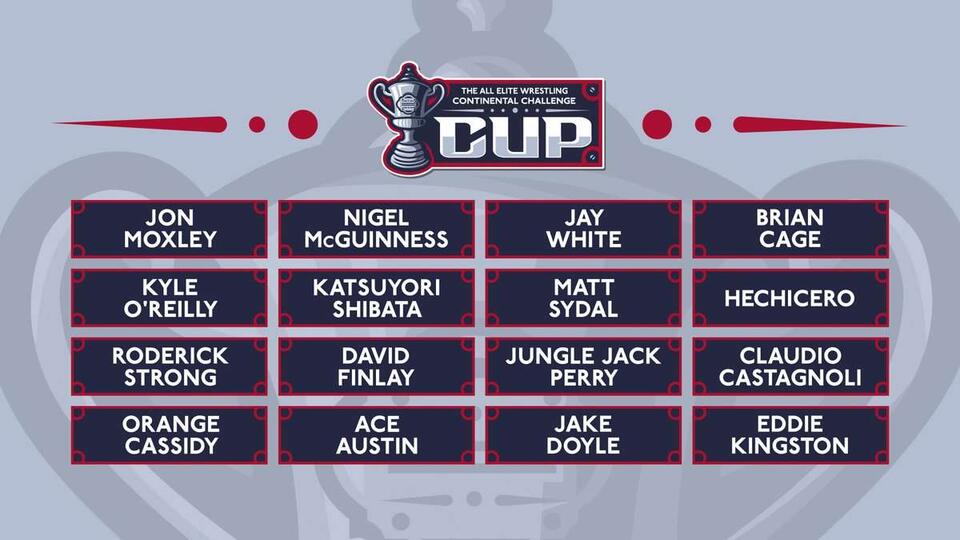AEW Continental Cup participants and first round matches revealed