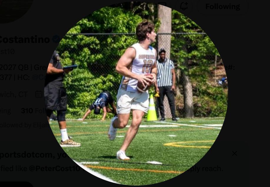 Class of 2027 QB, Peter Costantino talks recruiting - NewsBreak