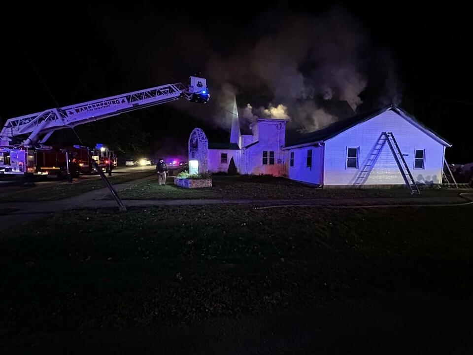 Arson investigation underway after fire at Leeton United Methodist ...