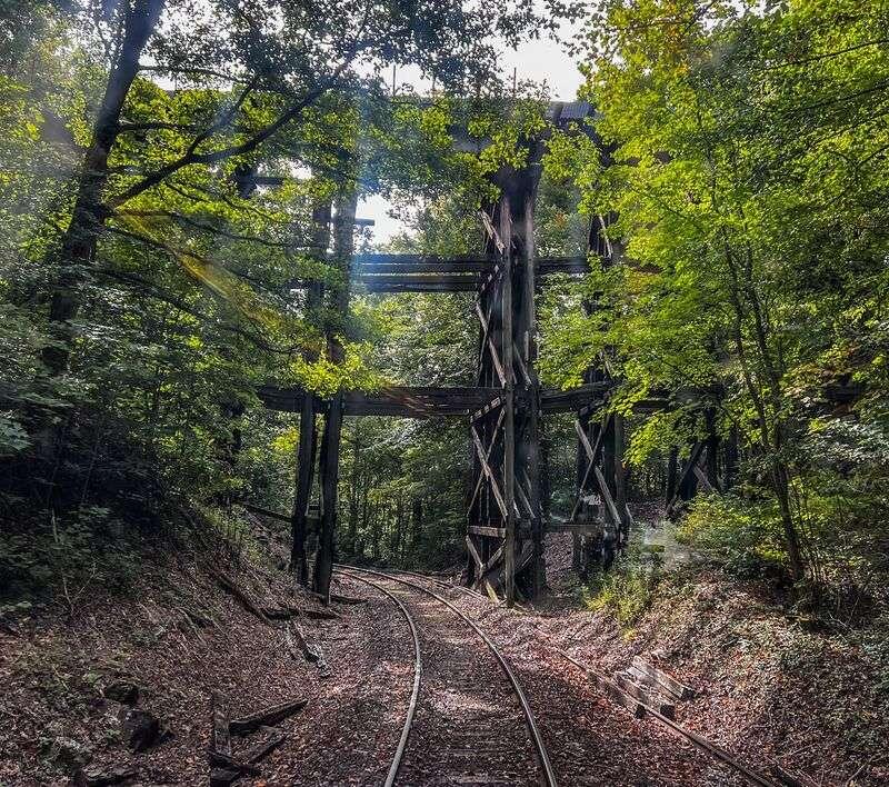 This Tennessee Scenic Railroad Takes You Through the Hiwassee River Gorge on a Restored Vintage Train