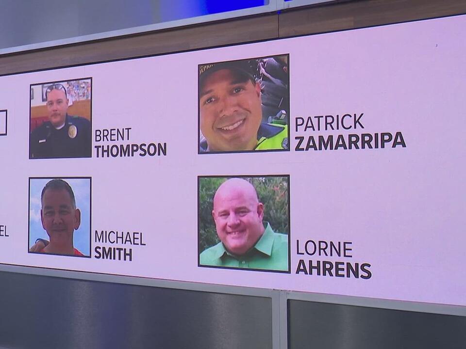 Dallas remembers deadly police ambush, standoff and the officers who