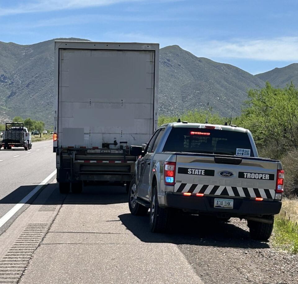 Arizona troopers conduct blitz on highway ‘notorious for commercial ...