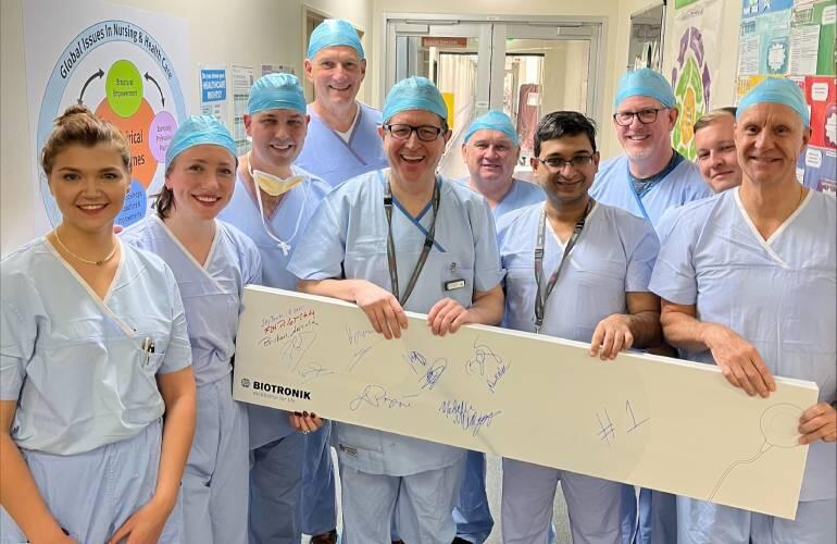 Biotronik completes first human implants of LivIQ leadless pacemaker ...