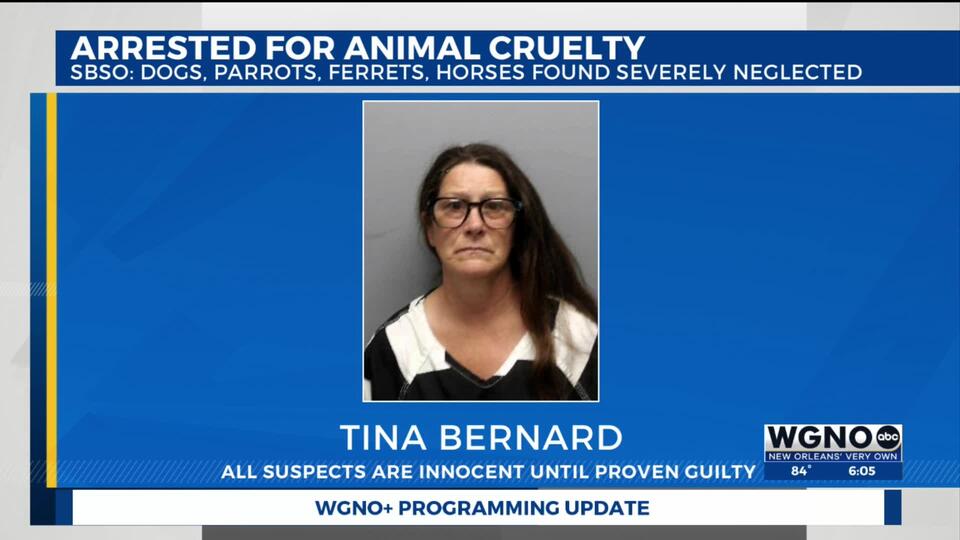 Louisiana woman arrested, accused of aggravated cruelty to animals ...
