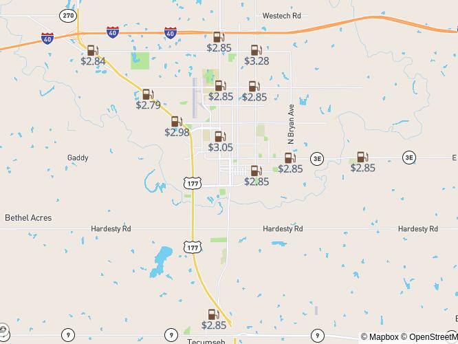 Paying too much for gas Shawnee? Analysis shows most expensive station