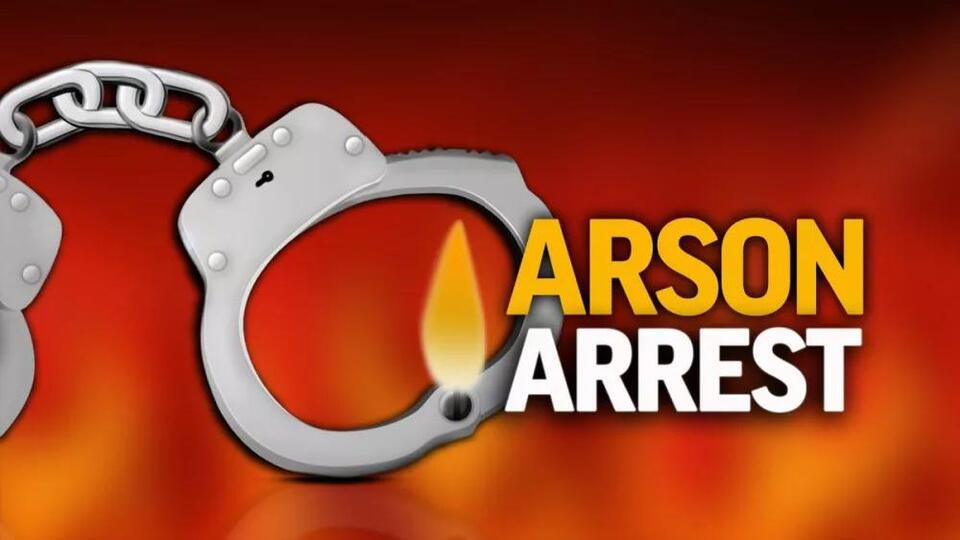 A man accused of burning a vacant house in Yellville was arrested this weekend.