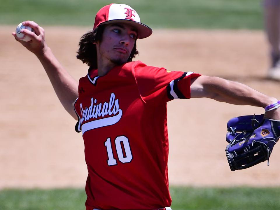 High school baseball pitching leaders for May 9