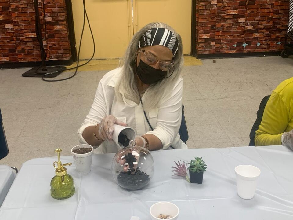 Creative Bloom: Succulent Terrarium Craft Day at Atlantic City Senior ...