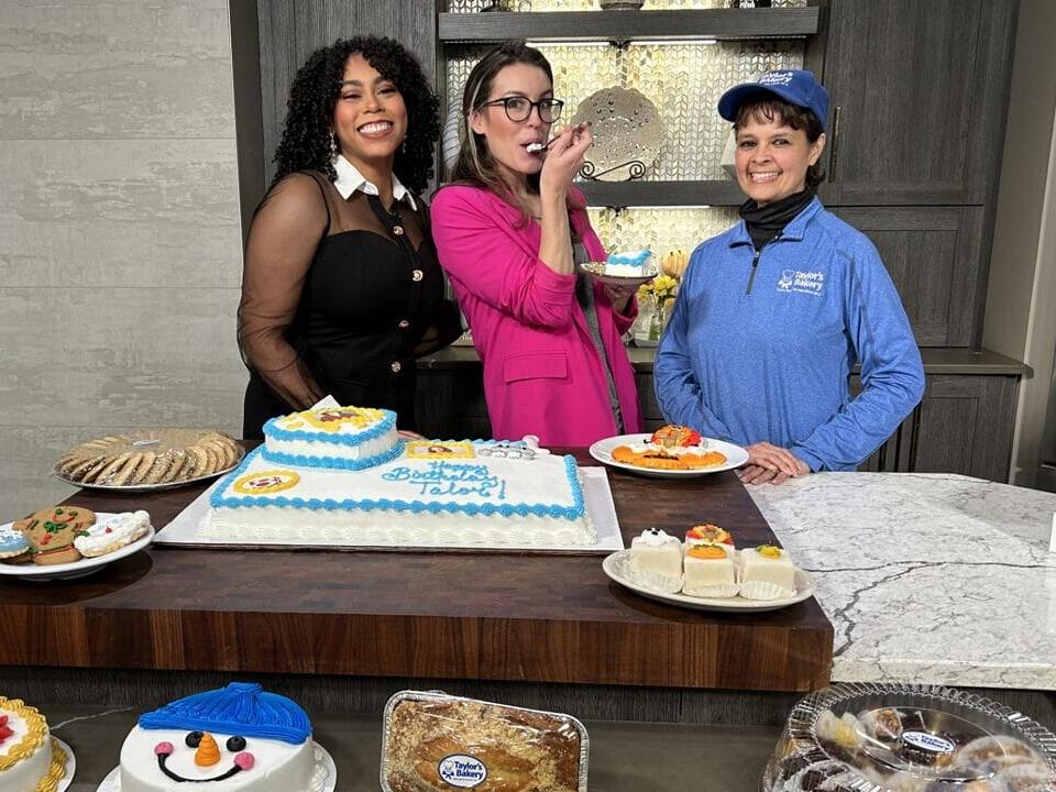 Taylor’s Bakery celebrates Talor’s birthday with cake and treats