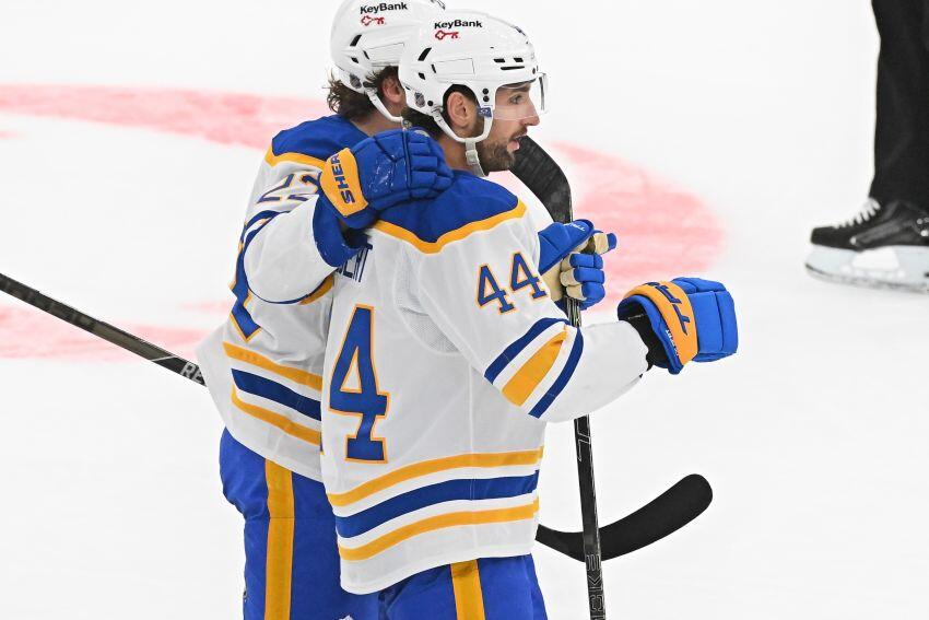 Following recall, Sabres’ Dennis Gilbert scores rare goal, displays ...