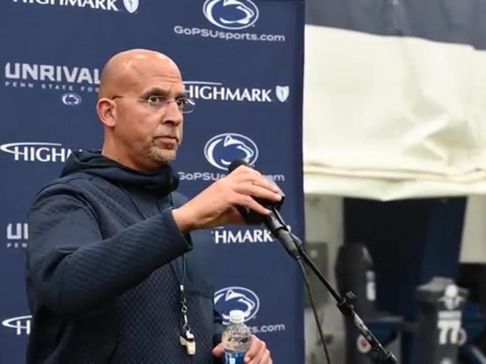 James Franklin refuses to answer questions about former players charged