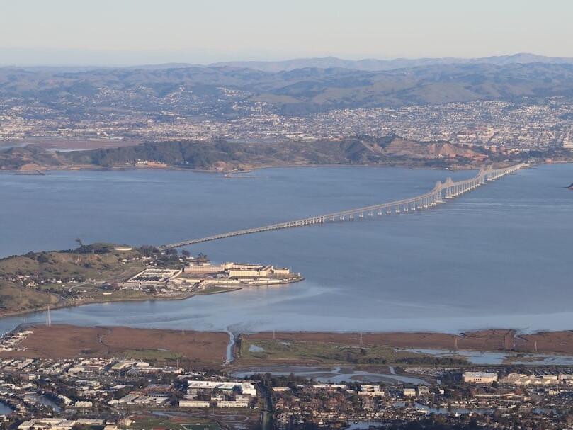 Seldom used bike lane on California toll bridge to close for repairs