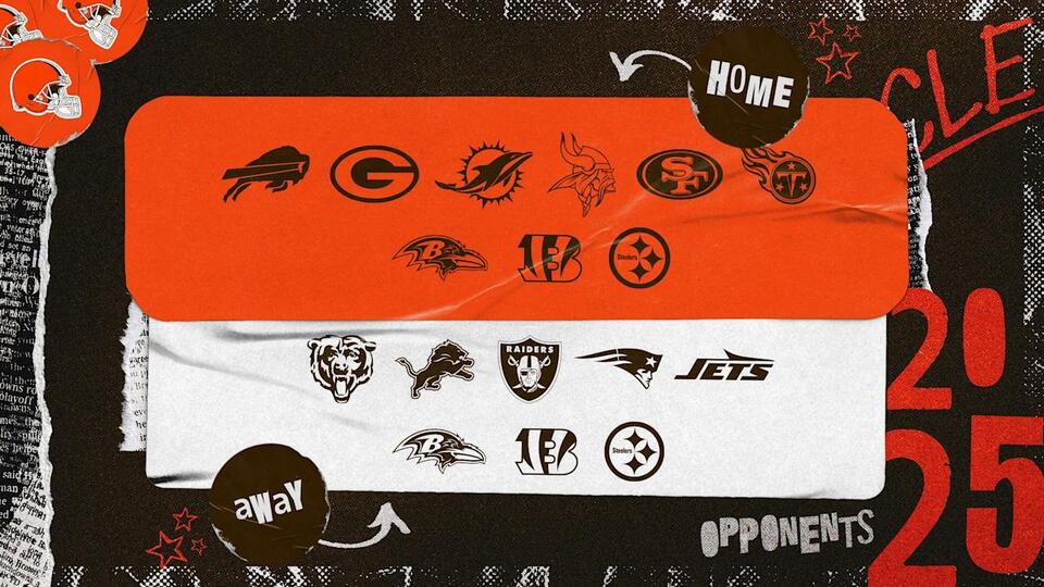 Browns' opponents for the 2025 season are set NewsBreak