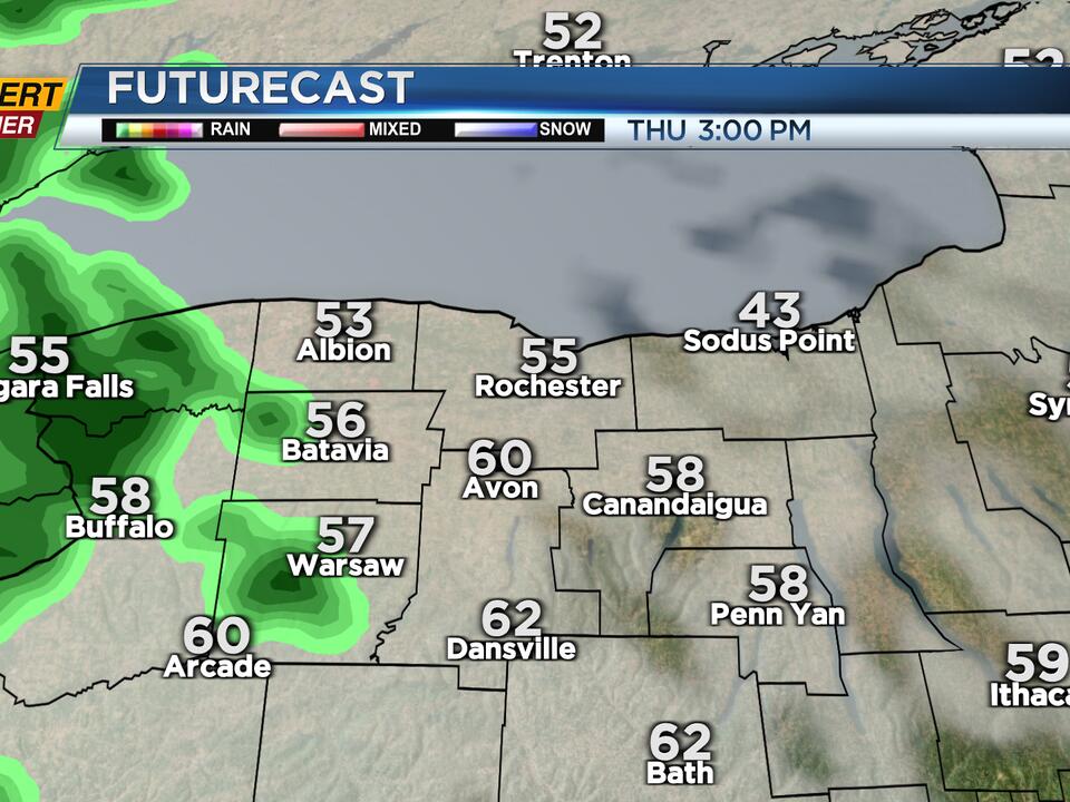 First Alert Weather: Fair weather to start, but rain returns on Thursday