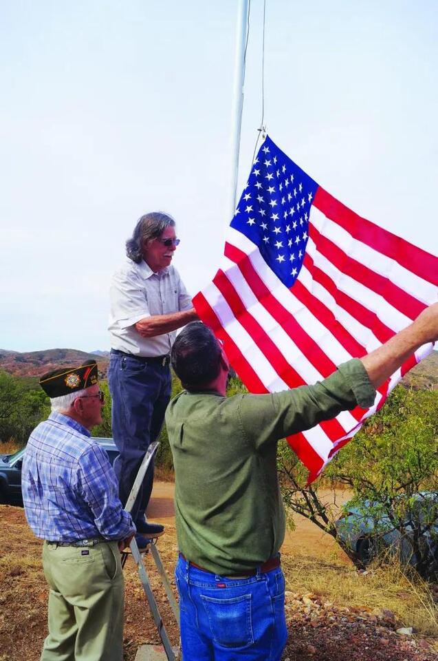 Veterans Day honors at the Patagonia Cemetery - NewsBreak