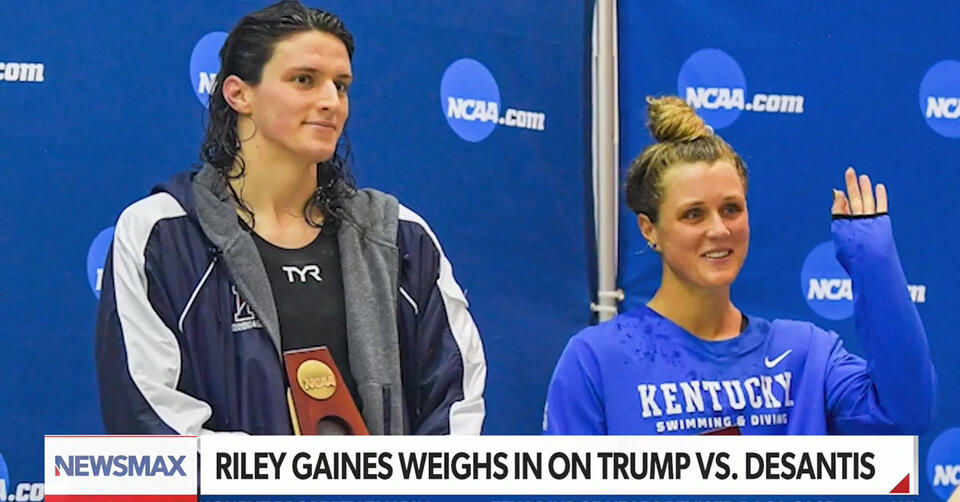 Swimmer and Activist Riley Gaines Endorses Ron DeSantis Over Donald ...
