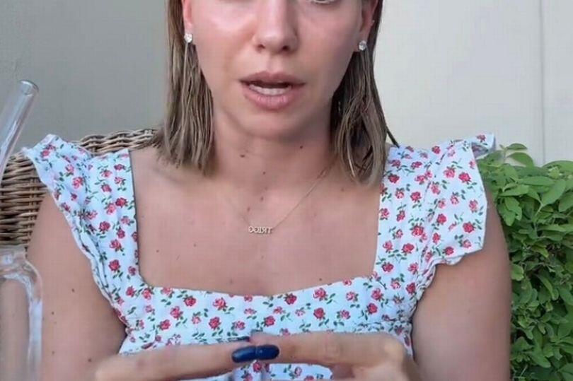 Emilie Kiser tears up as she discusses grief retreat following three