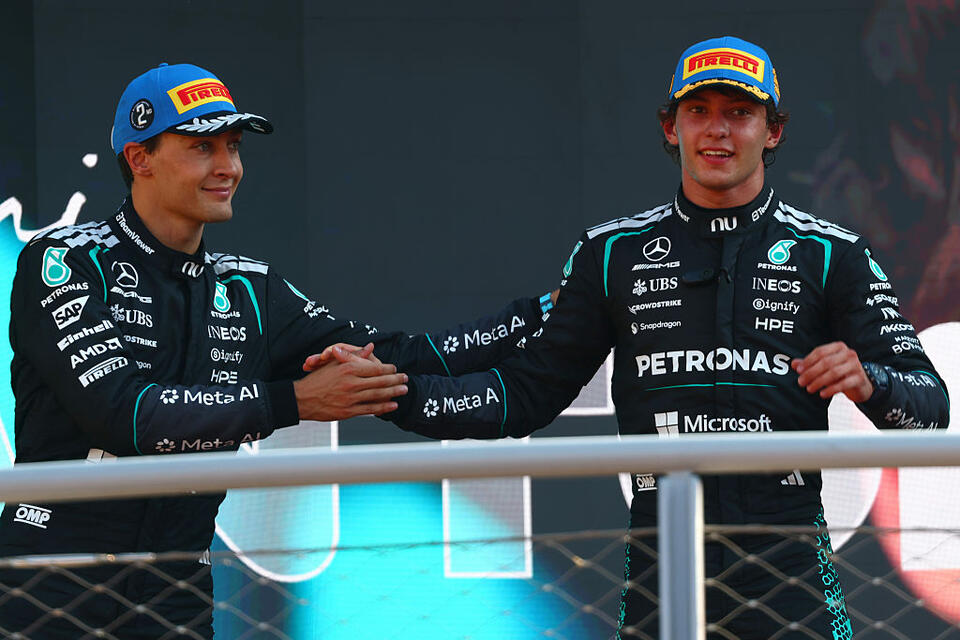‘Definitely Kimi's in control' of F1 title race, Russell admits