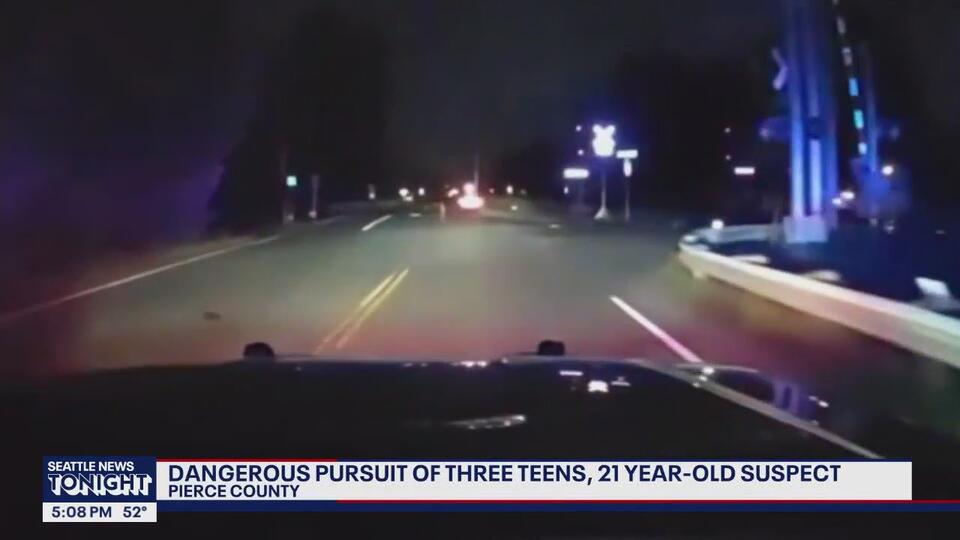 Caught on camera: Stolen car pursuit, 3 WA teens and 21-year-old ...