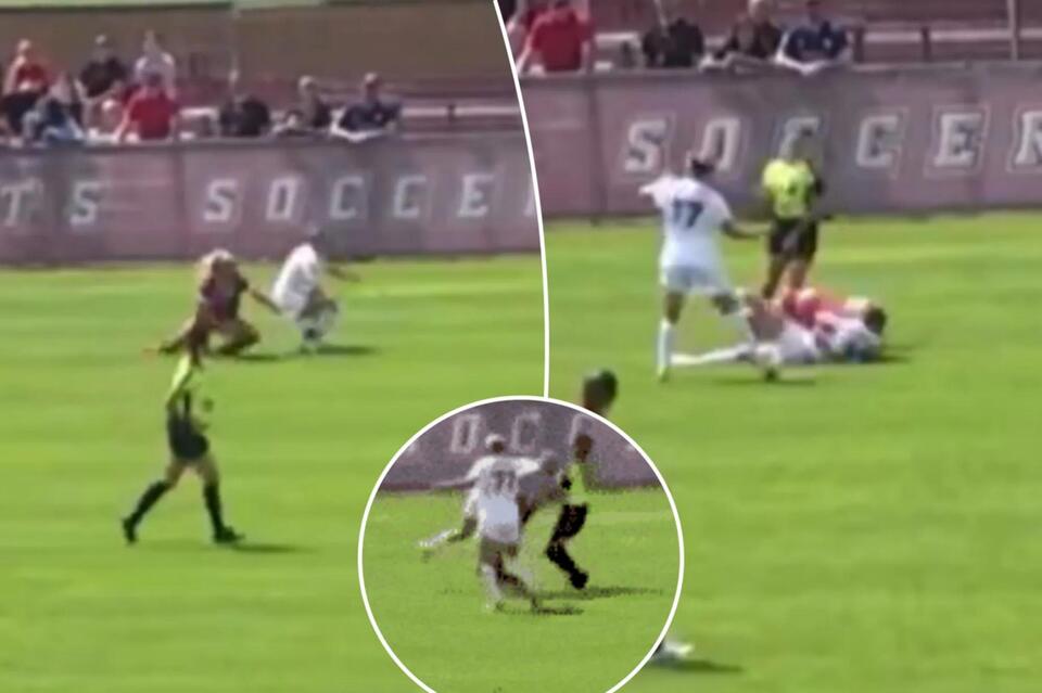 Rutgers, UMass women’s soccer game devolves into ugly brawl as punches ...