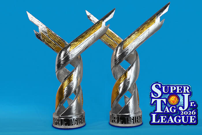 NJPW unveils new Super Junior Tag League trophies - NewsBreak