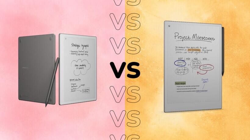 Remarkable Paper Pure vs Paper Pro: The e-ink tablets compared - NewsBreak