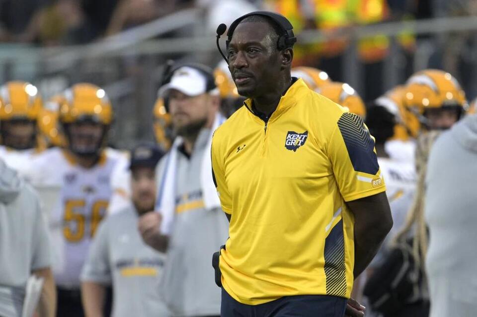 Kent State places football coach Kenni Burns on administrative leave ...
