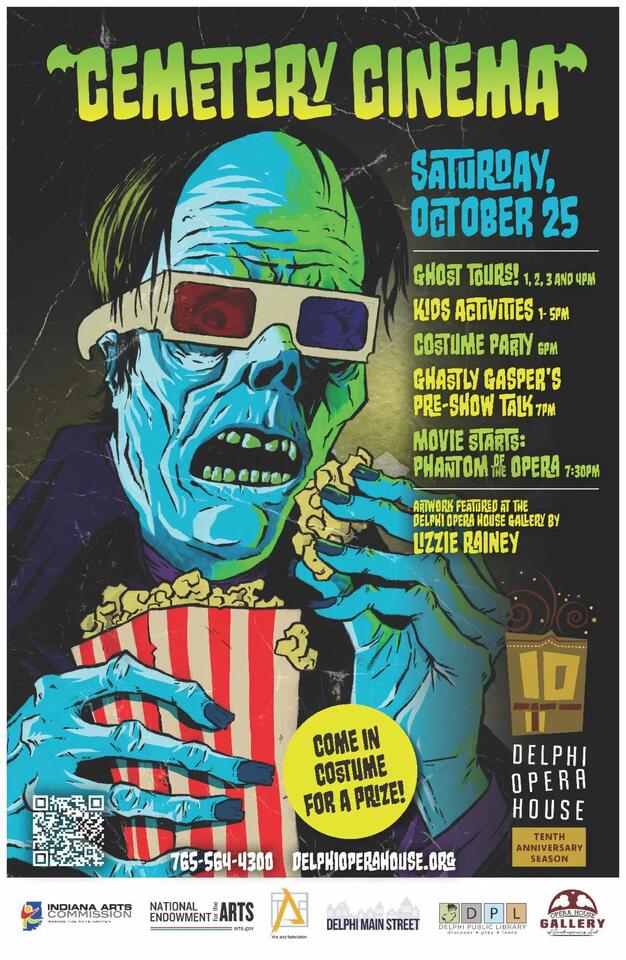 Cemetery Cinema Returns to Delphi Opera House on October 25 - NewsBreak