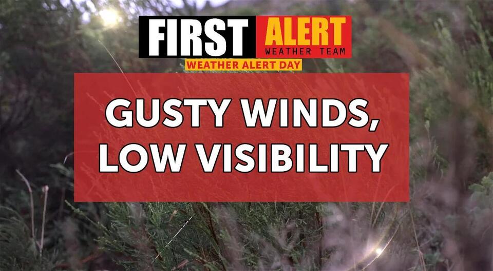 First Alert Weather Alert: Gusty and dusty start to Memorial Day ...