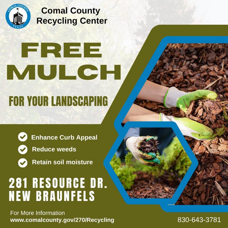 Comal County Recycling Center offers free mulch, brush drop-off - NewsBreak