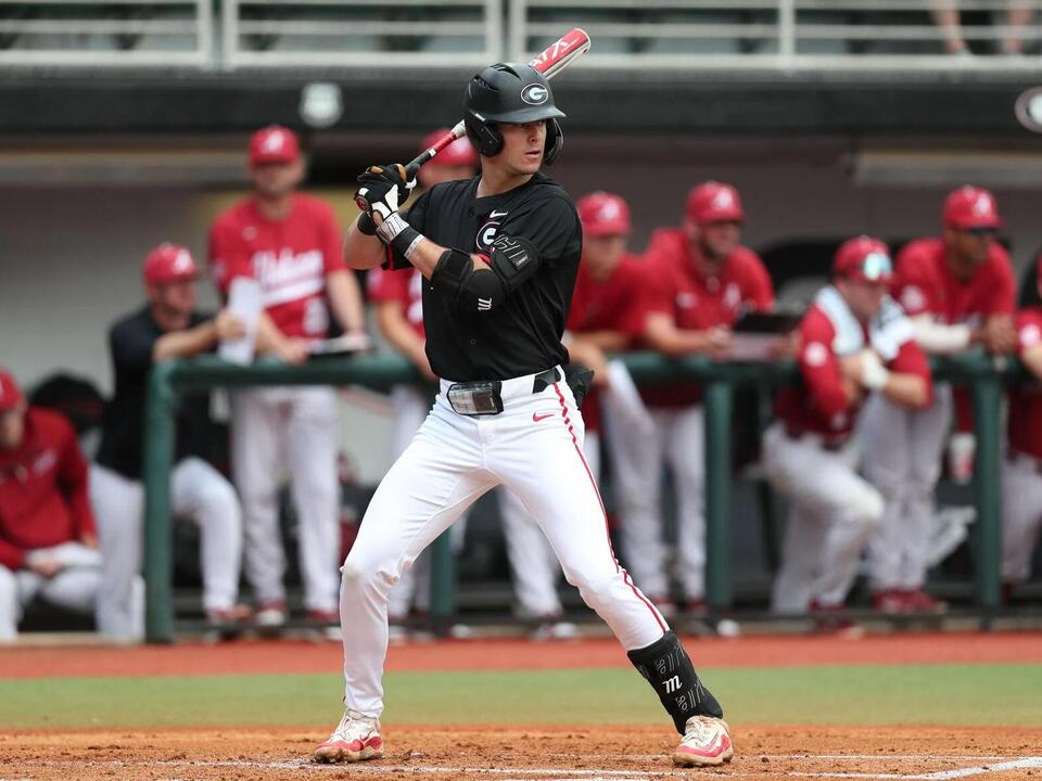 Georgia baseball's bats help sweep doubleheader and win series over Alabama