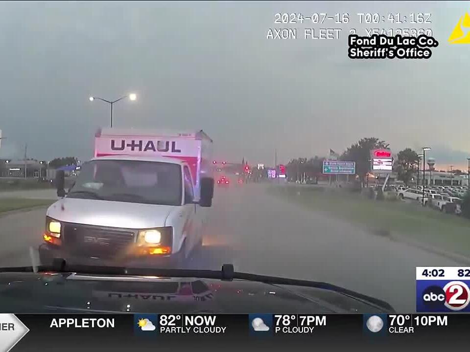 Suspects in Omro shooting arrested after wild chase involving UHaul