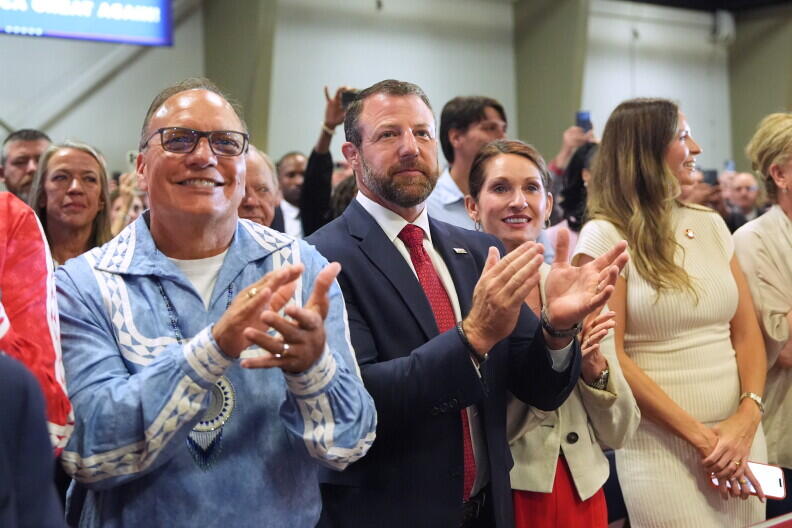 Choctaw Nation in the spotlight as Trump makes rare visit to Indian ...