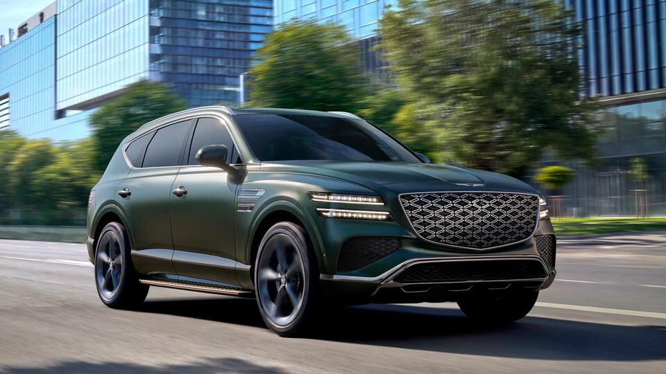 Genesis Reveals Details on the Upcoming GV80 Hybrid’s Powertrain