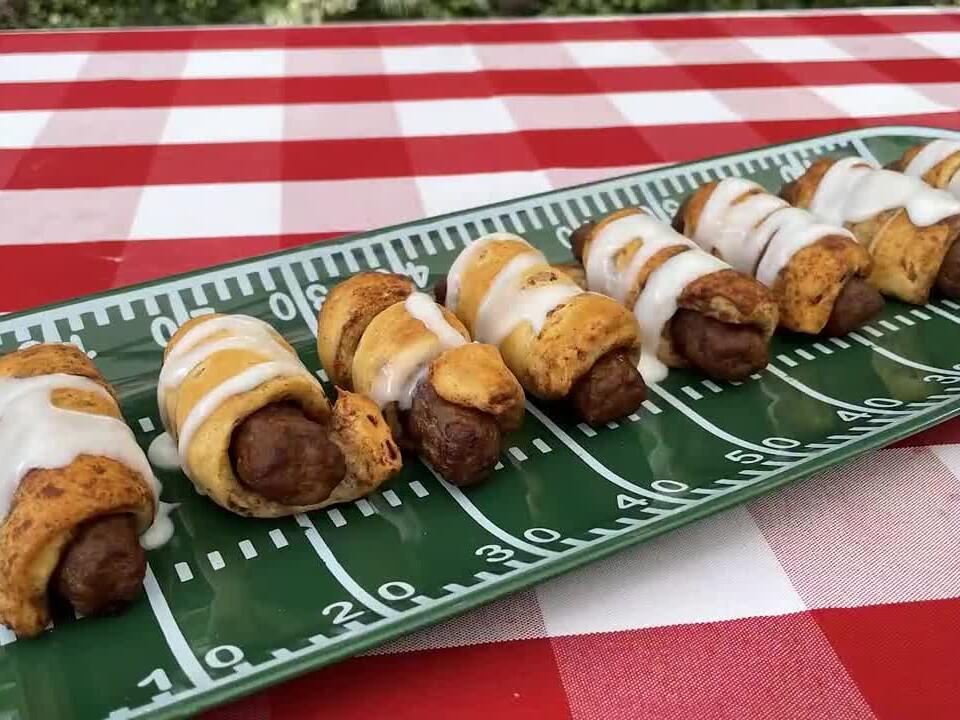 Tailgate Tastes: Cinnamon roll pigs in blanket