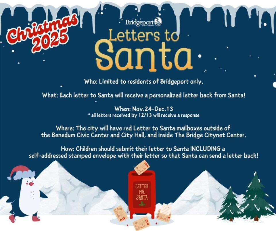 Bridgeport's Letters to Santa Program is Open for 2025 - NewsBreak