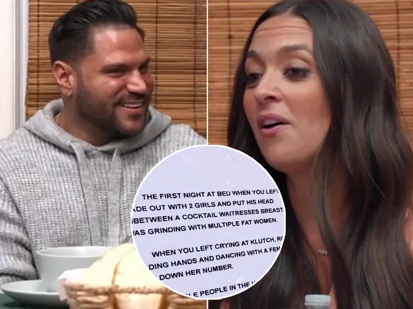 Ron, Sammi and 'The Note' All Reunite at Jersey Shore Home for First ...
