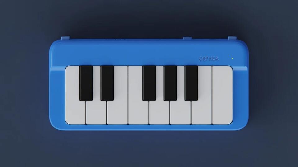 The 13-note Orphea is the one-octave synth and MIDI keyboard that fits in the palm of your hand